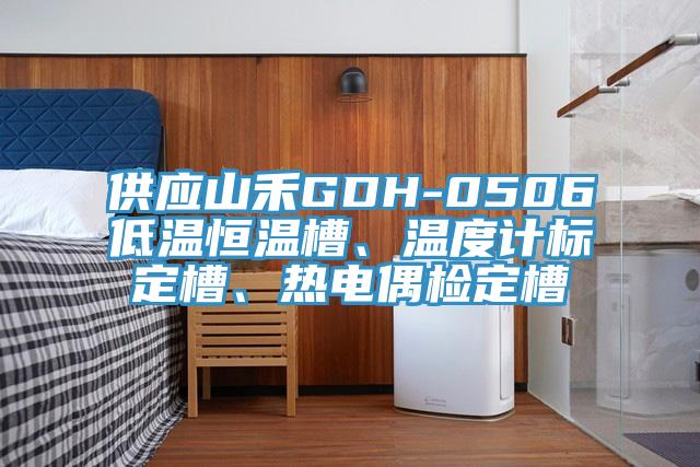 供應山禾GDH-0506低溫恒溫槽、溫度計標定槽、熱電偶檢定槽