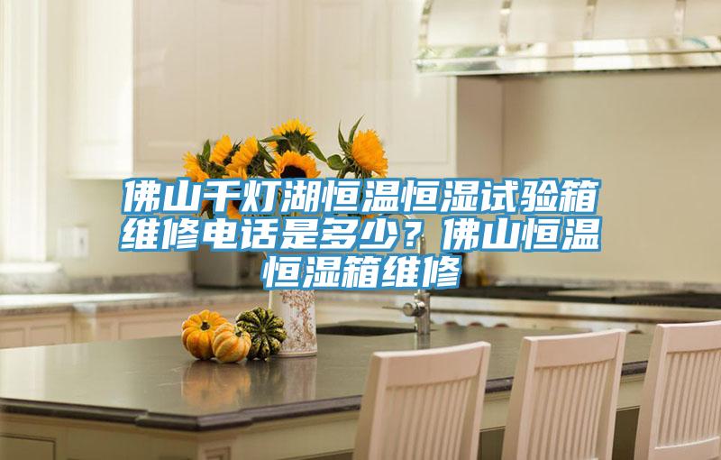 佛山千燈湖恒溫恒濕試驗箱維修電話(huà)是多少？佛山恒溫恒濕箱維修