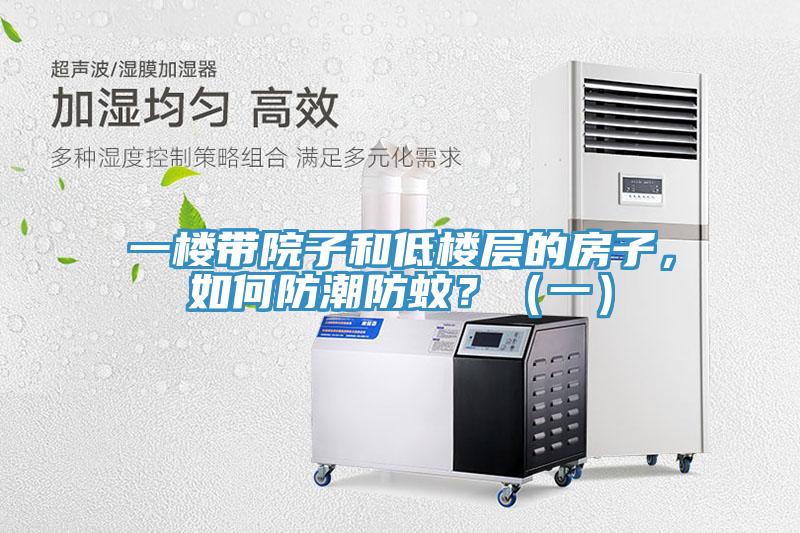 一樓帶院子和低樓層的房子，如何防潮防蚊？（一）