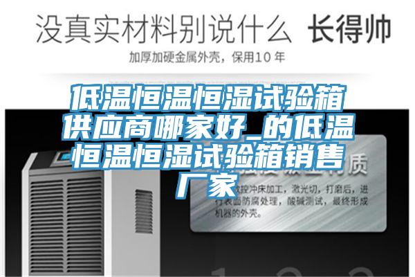 低溫恒溫恒濕試驗箱供應商哪家好_的低溫恒溫恒濕試驗箱銷(xiāo)售廠(chǎng)家
