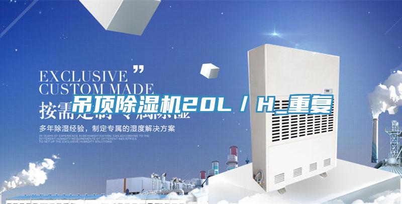 吊頂除濕機20L／H_重復
