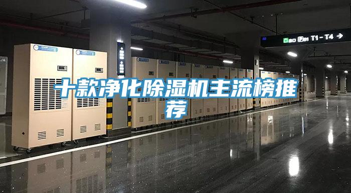 十款凈化除濕機主流榜推薦