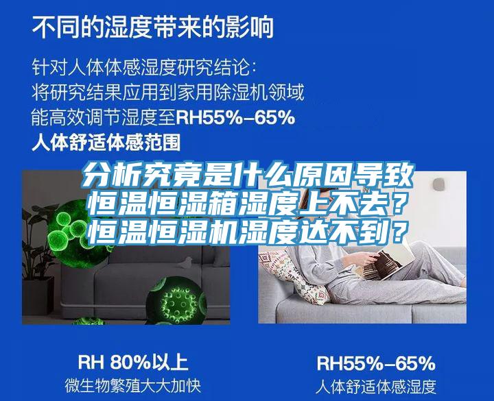 分析究竟是什么原因導致恒溫恒濕箱濕度上不去？恒溫恒濕機濕度達不到？