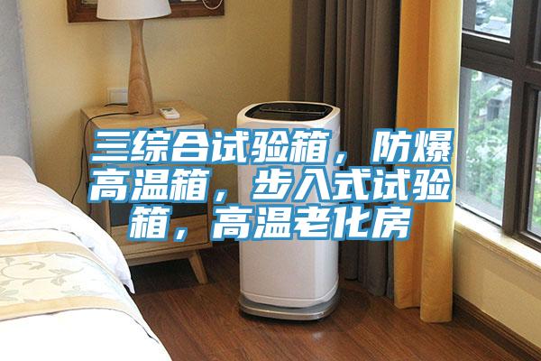 三綜合試驗箱，防爆高溫箱，步入式試驗箱，高溫老化房