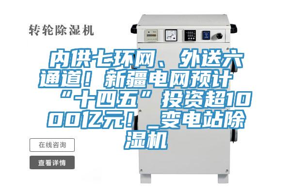 內供七環(huán)網(wǎng)、外送六通道！新疆電網(wǎng)預計“十四五”投資超1000億元！_變電站除濕機
