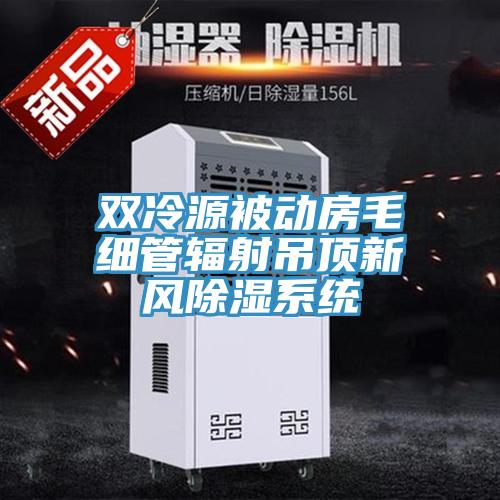 雙冷源被動(dòng)房毛細管輻射吊頂新風(fēng)除濕系統