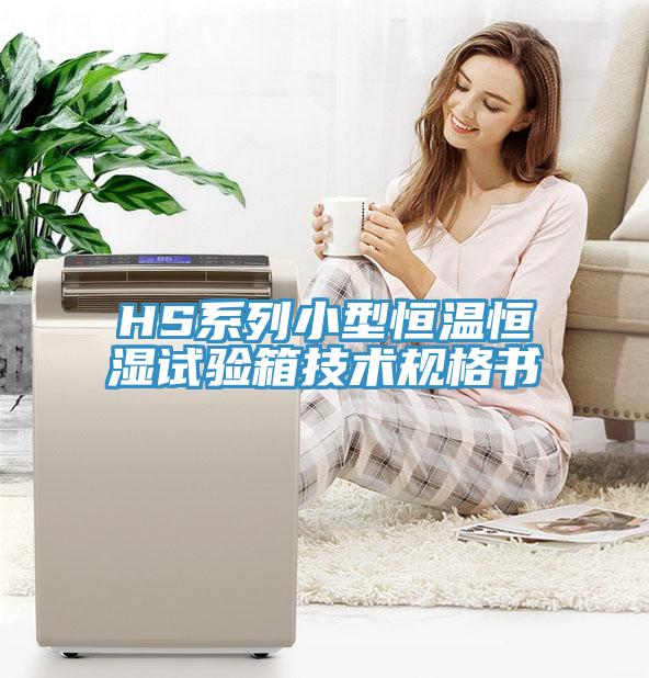 HS系列小型恒溫恒濕試驗箱技術(shù)規格書(shū)