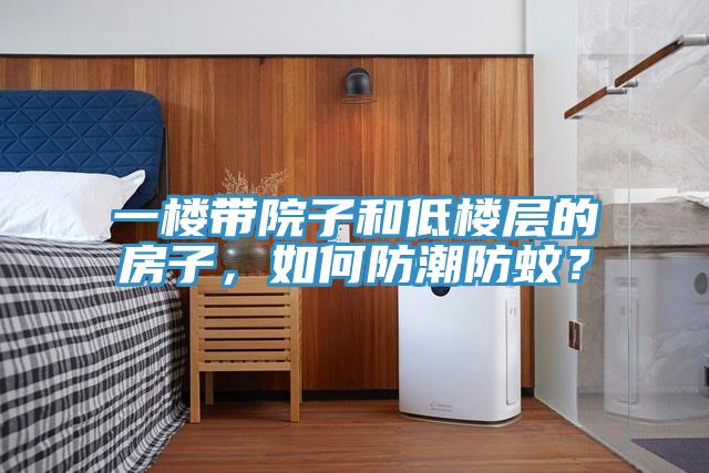 一樓帶院子和低樓層的房子，如何防潮防蚊？