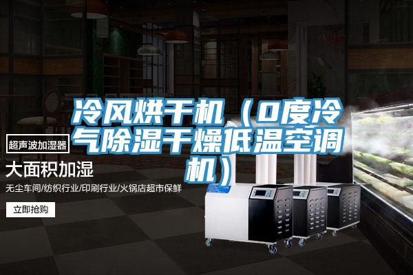 冷風(fēng)烘干機（0度冷氣除濕干燥低溫空調機）