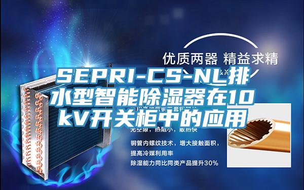 SEPRI-CS-NL排水型智能除濕器在10kV開(kāi)關(guān)柜中的應用