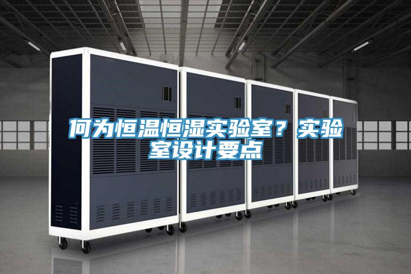 何為恒溫恒濕實(shí)驗室？實(shí)驗室設計要點(diǎn)