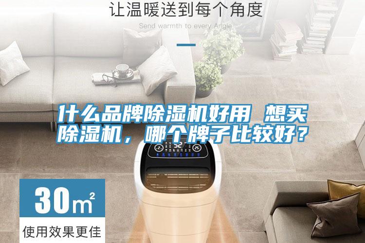 什么品牌除濕機好用 想買(mǎi)除濕機，哪個(gè)牌子比較好？