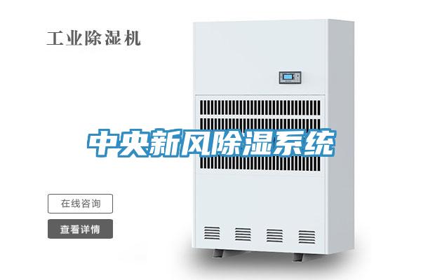 中央新風(fēng)除濕系統
