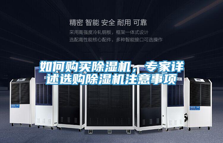 如何購買(mǎi)除濕機，專(zhuān)家詳述選購除濕機注意事項