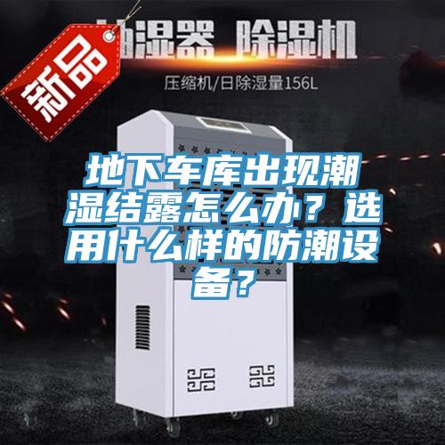 地下車(chē)庫出現潮濕結露怎么辦？選用什么樣的防潮設備？