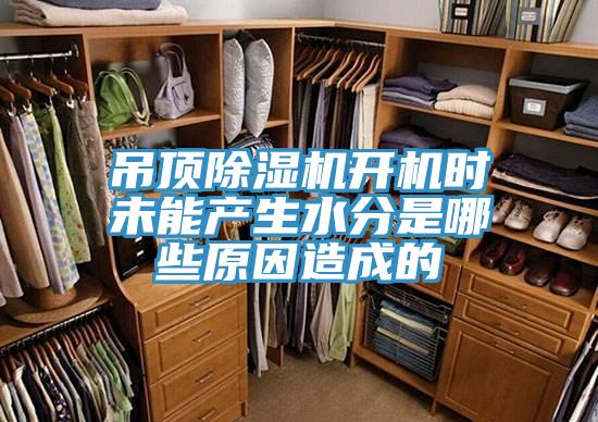 吊頂除濕機開(kāi)機時(shí)未能產(chǎn)生水分是哪些原因造成的