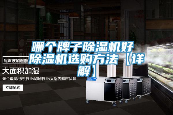 哪個(gè)牌子除濕機好 除濕機選購方法【詳解】