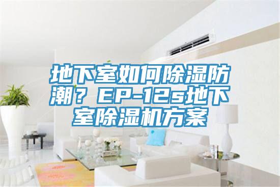 地下室如何除濕防潮？EP-12s地下室除濕機方案