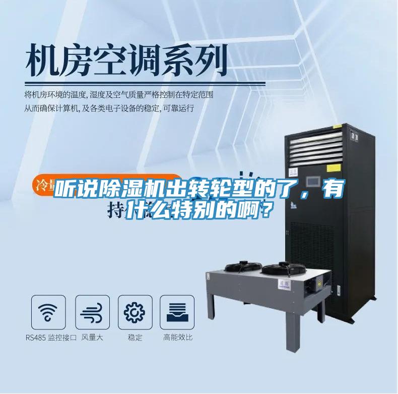 聽(tīng)說(shuō)除濕機出轉輪型的了，有什么特別的??？