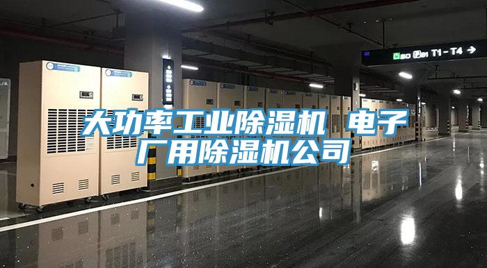大功率工業(yè)除濕機 電子廠(chǎng)用除濕機公司
