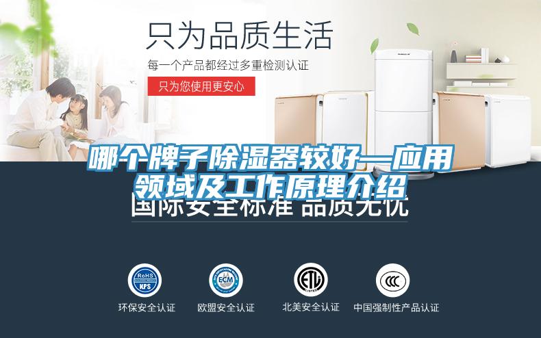 哪個(gè)牌子除濕器較好—應用領(lǐng)域及工作原理介紹