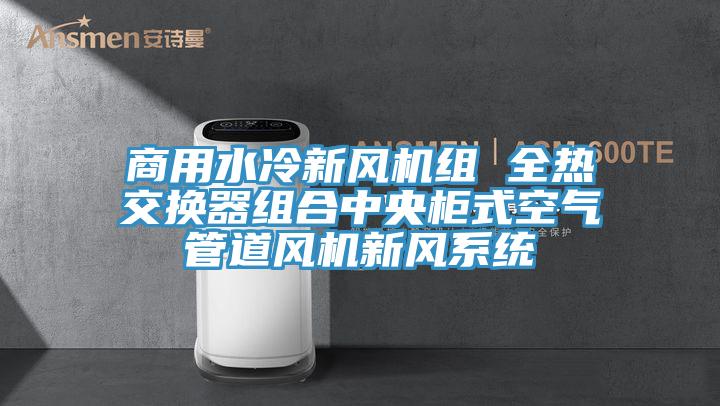 商用水冷新風(fēng)機組 全熱交換器組合中央柜式空氣管道風(fēng)機新風(fēng)系統