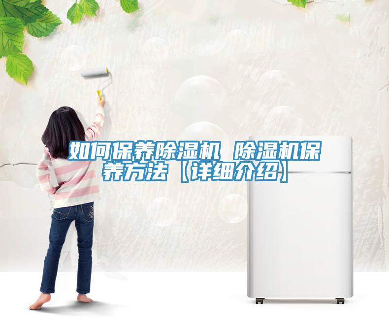 如何保養除濕機 除濕機保養方法【詳細介紹】