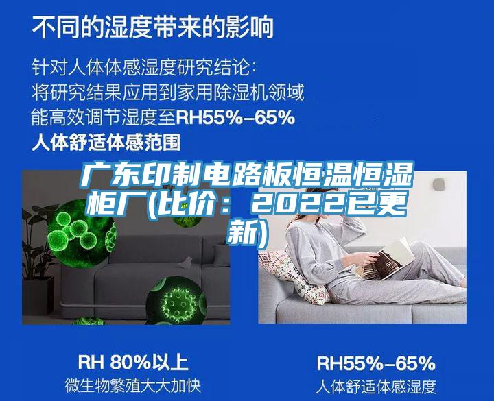 廣東印制電路板恒溫恒濕柜廠(chǎng)(比價(jià)：2022已更新)