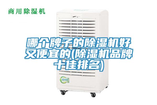 哪個(gè)牌子的除濕機好又便宜的(除濕機品牌十佳排名)