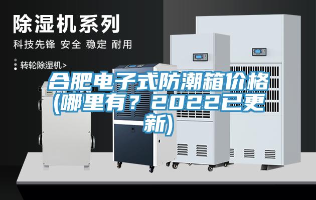 合肥電子式防潮箱價(jià)格(哪里有？2022已更新)