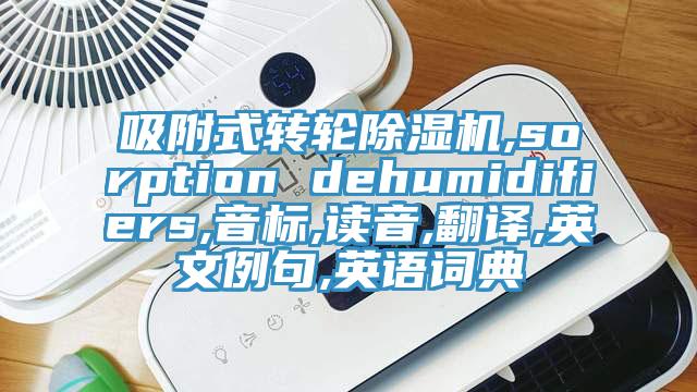 吸附式轉輪除濕機,sorption dehumidifiers,音標,讀音,翻譯,英文例句,英語(yǔ)詞典