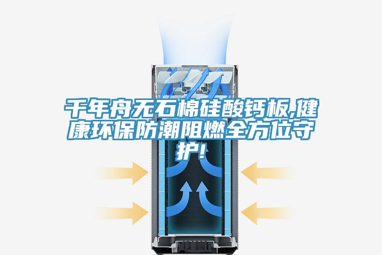 千年舟無(wú)石棉硅酸鈣板,健康環(huán)保防潮阻燃全方位守護!