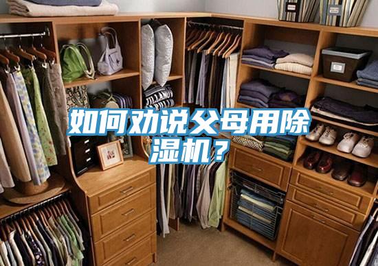 如何勸說(shuō)父母用除濕機？