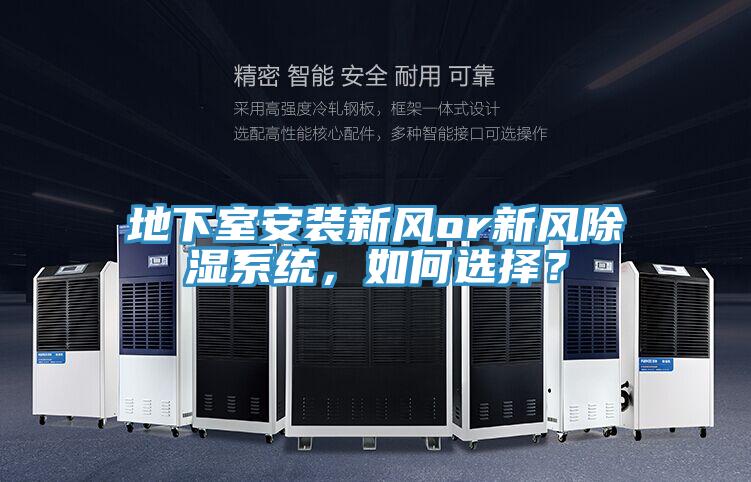 地下室安裝新風(fēng)or新風(fēng)除濕系統，如何選擇？