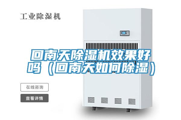 回南天除濕機效果好嗎（回南天如何除濕）