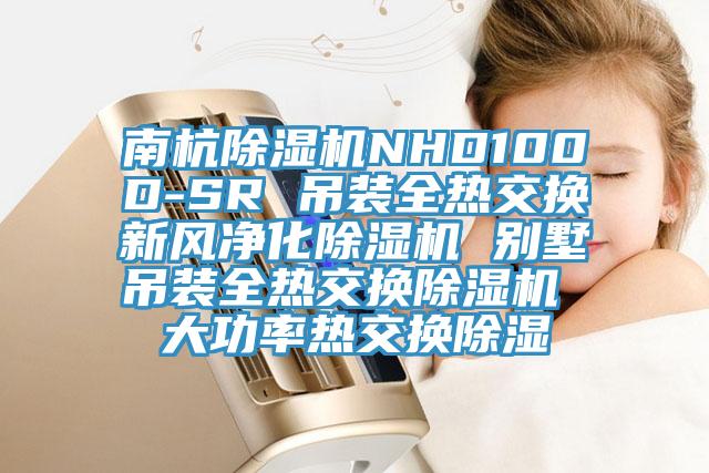 南杭除濕機NHD100D-SR 吊裝全熱交換新風凈化除濕機 別墅吊裝全熱交換除濕機 大功率熱交換除濕