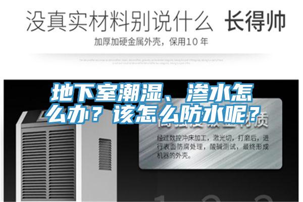 地下室潮濕、滲水怎么辦？該怎么防水呢？