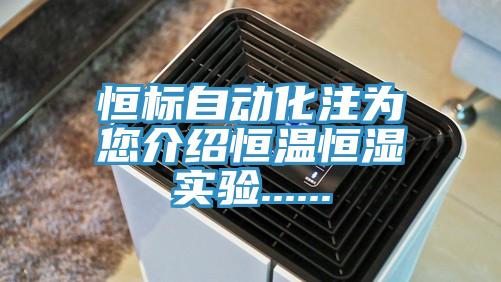 恒標自動(dòng)化注為您介紹恒溫恒濕實(shí)驗......