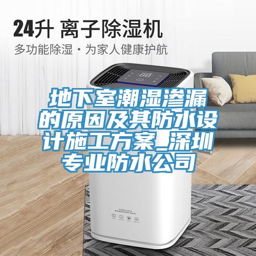 地下室潮濕滲漏的原因及其防水設計施工方案_深圳專(zhuān)業(yè)防水公司