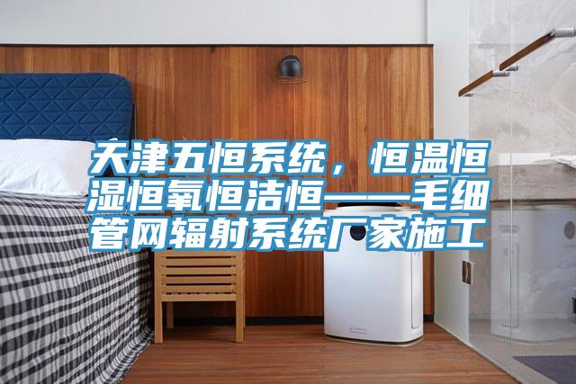 天津五恒系統，恒溫恒濕恒氧恒潔恒——毛細管網(wǎng)輻射系統廠(chǎng)家施工