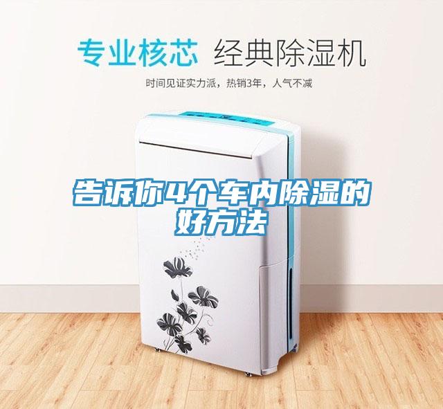 告訴你4個(gè)車(chē)內除濕的好方法