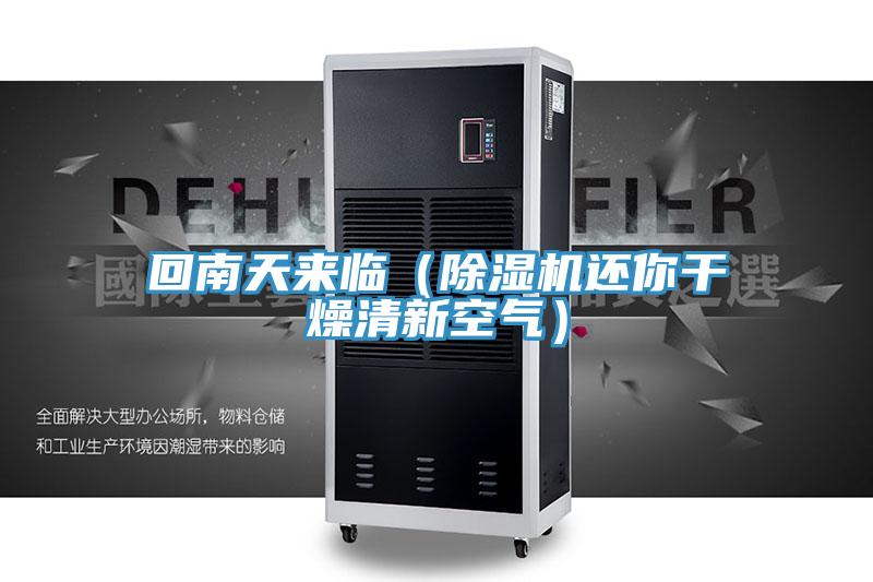 回南天來(lái)臨（除濕機還你干燥清新空氣）