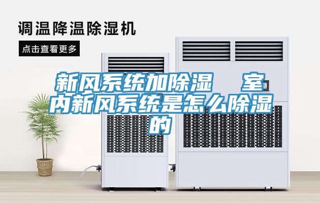 新風(fēng)系統加除濕  室內新風(fēng)系統是怎么除濕的
