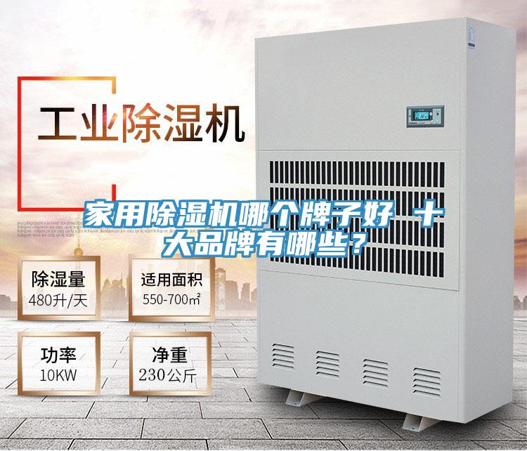 家用除濕機哪個(gè)牌子好 十大品牌有哪些？