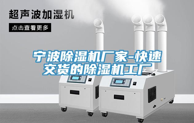 寧波除濕機廠(chǎng)家-快速交貨的除濕機工廠(chǎng)