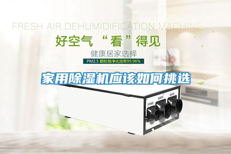 家用除濕機應該如何挑選