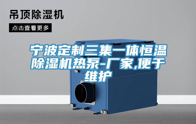 寧波定制三集一體恒溫除濕機熱泵-廠(chǎng)家,便于維護