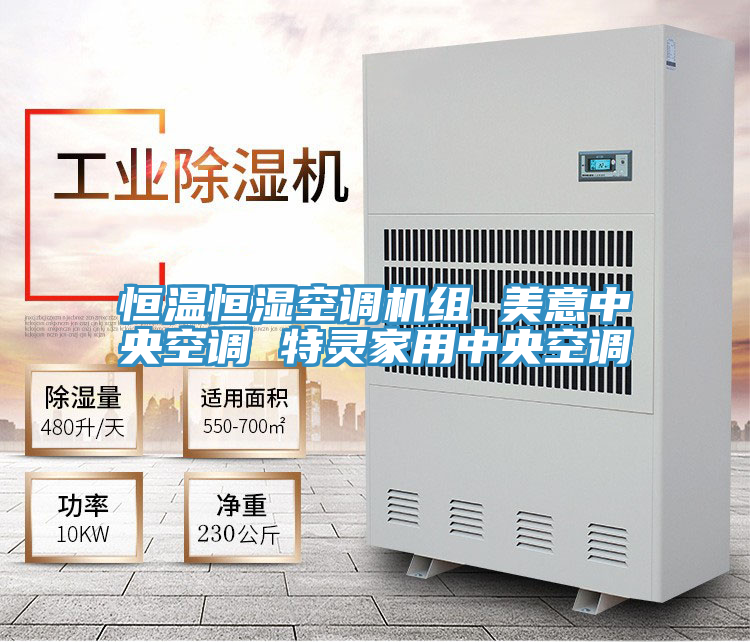 恒溫恒濕空調機組 美意中央空調 特靈家用中央空調