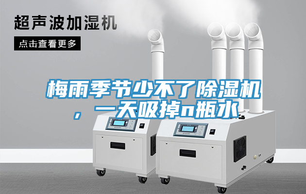 梅雨季節少不了除濕機，一天吸掉n瓶水