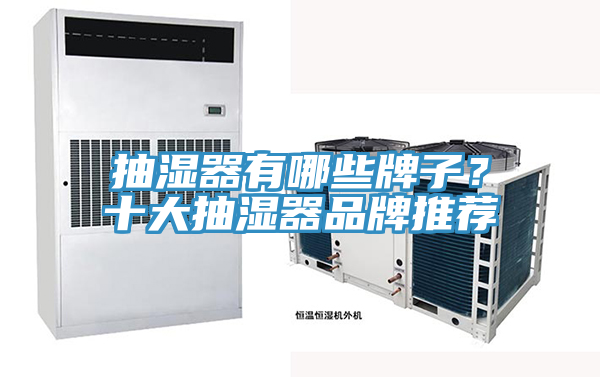 抽濕器有哪些牌子？十大抽濕器品牌推薦